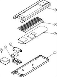 Assembly Drawing of USB Dongle